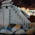 Mô hình Kim tự tháp Aztec cho hồ cá/terrarium - Thumbnail 2