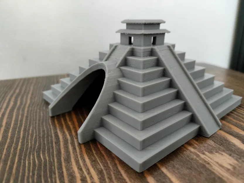Mô hình Kim tự tháp Aztec cho hồ cá/terrarium - Image 3