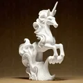 Tượng Kỳ Lân Thanh Lịch (Unicorn Elegant Sculpture) - Thumbnail 3
