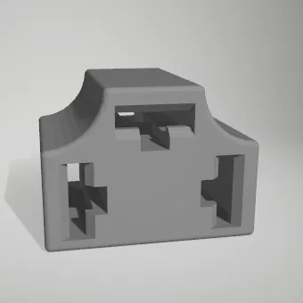 Đầu nối (Socket) 3D cho bóng đèn ô tô H4 và H7 chất lượng cao