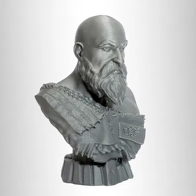 Tượng bán thân Kratos - God of War