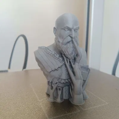 Tượng bán thân Kratos - God of War