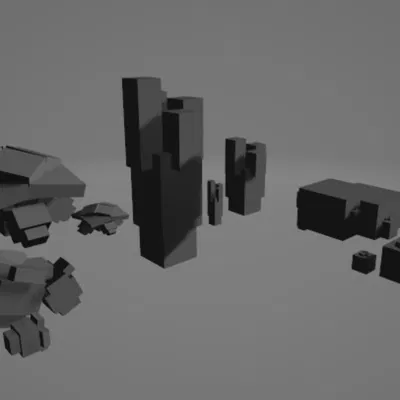 Bộ mô hình vườn cây Grow a Garden Roblox (STL file) siêu xinh