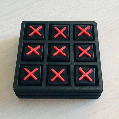 Bộ trò chơi Tic Tac Toe XOXO Puzzle Game Box