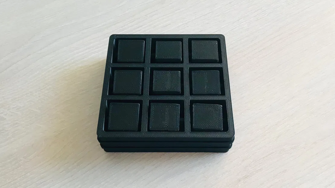 Bộ trò chơi Tic Tac Toe XOXO Puzzle Game Box - Image 4