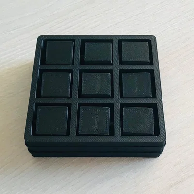 Bộ trò chơi Tic Tac Toe XOXO Puzzle Game Box