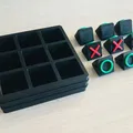 Bộ trò chơi Tic Tac Toe XOXO Puzzle Game Box - Thumbnail 8