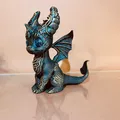 Mô hình 3D Baby Dragon - Đồ trang trí bàn làm việc cực đáng yêu - Thumbnail 5