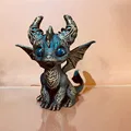 Mô hình 3D Baby Dragon - Đồ trang trí bàn làm việc cực đáng yêu - Thumbnail 6