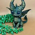 Mô hình 3D Baby Dragon - Đồ trang trí bàn làm việc cực đáng yêu - Thumbnail 7