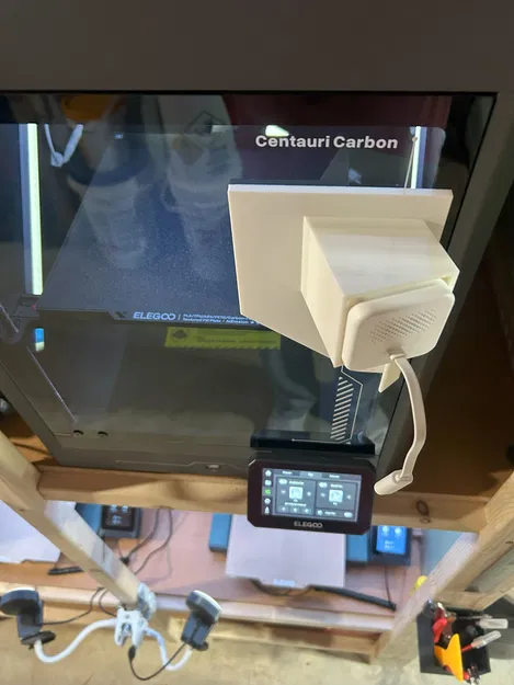 Ngàm gắn Wyze Cam V4 cho máy in Elegoo Centauri Carbon - Image 2