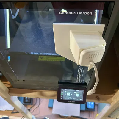 Ngàm gắn Wyze Cam V4 cho máy in Elegoo Centauri Carbon
