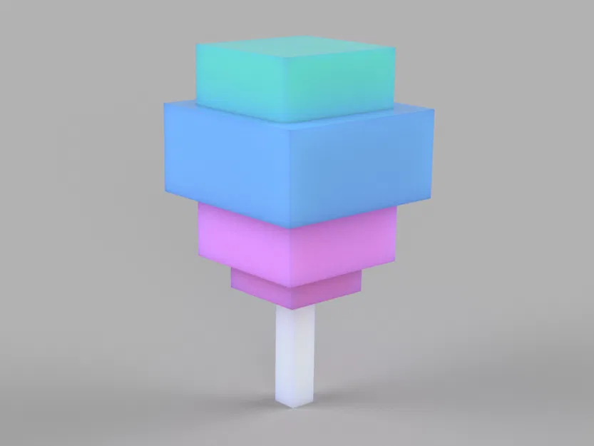 Mô hình trang trí 3D Candy Blossom từ game Grow A Garden - Image 2