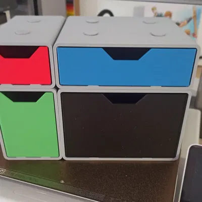 Bộ hộp lưu trữ mô-đun thông minh in 3D đa năng