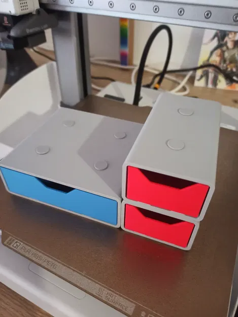 Bộ hộp lưu trữ mô-đun thông minh in 3D đa năng - Image 2