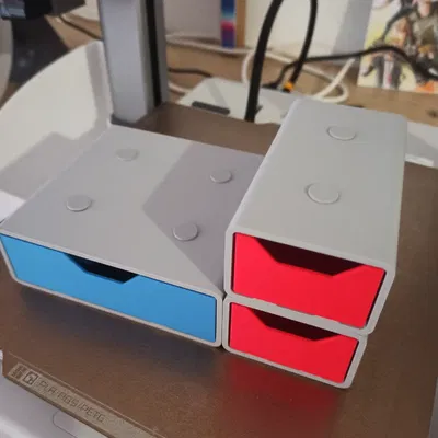 Bộ hộp lưu trữ mô-đun thông minh in 3D đa năng