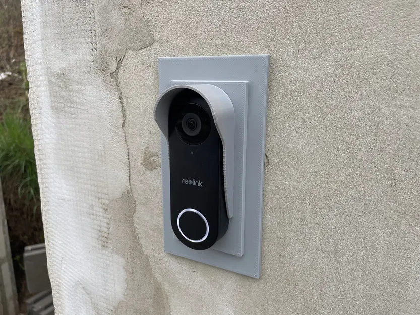 Mái che mưa 3D cho chuông cửa thông minh Reolink - Bền đẹp, dễ in - Image 1