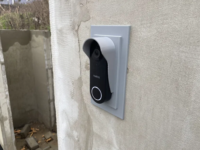 Mái che mưa 3D cho chuông cửa thông minh Reolink - Bền đẹp, dễ in - Image 3