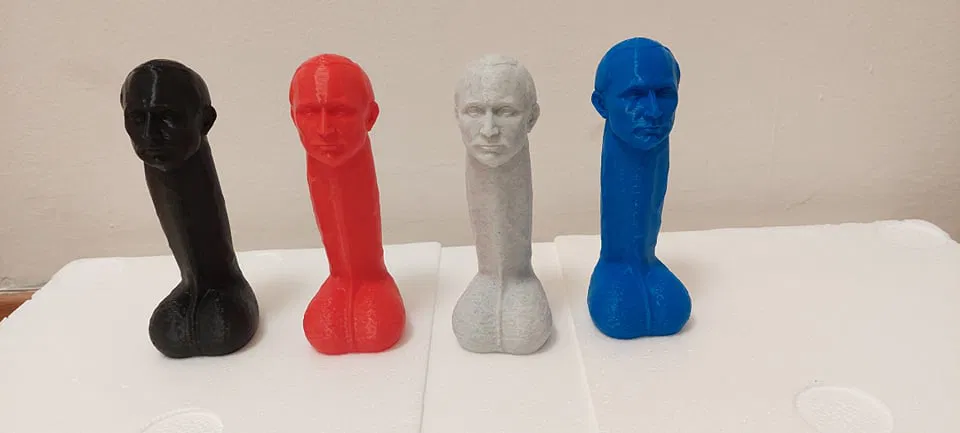 Mô hình trang trí PutinDick in 3D độc đáo - Image 2