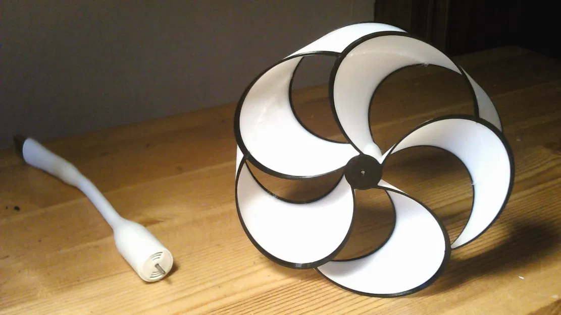 Cánh quạt Toroidal 3D đẹp mắt cho trục 1.4mm - Image 1