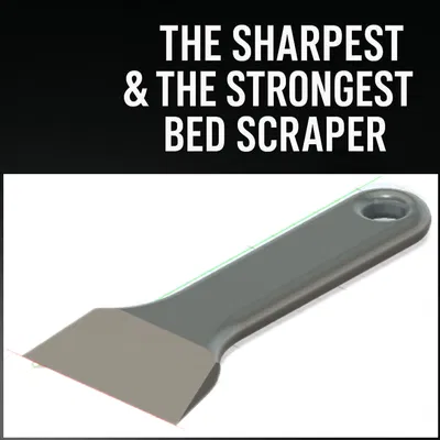 Dụng cụ cạo bàn in 3D tối thượng (Ultimate 3D Printer Bed Scraper)