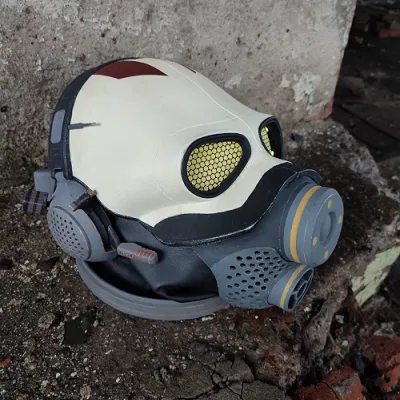 Mũ bảo hiểm lính Combine trong Half Life Alyx - Đã hoàn thiện