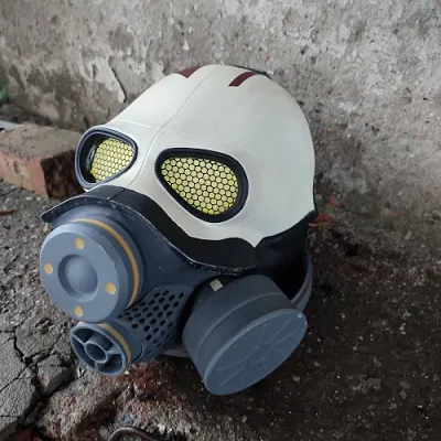 Mũ bảo hiểm lính Combine trong Half Life Alyx - Đã hoàn thiện