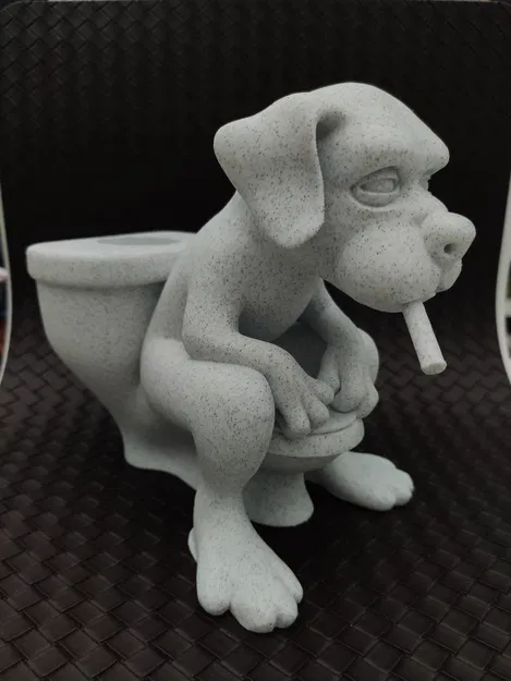 Hangover Buddy - Đồ trang trí phòng tắm / Giá đỡ đèn LED tealight hình cún cưng - Image 9