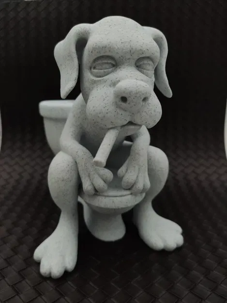 Hangover Buddy - Đồ trang trí phòng tắm / Giá đỡ đèn LED tealight hình cún cưng - Image 10