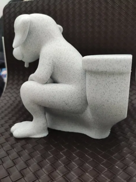 Hangover Buddy - Đồ trang trí phòng tắm / Giá đỡ đèn LED tealight hình cún cưng - Image 13