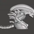 Mô hình Alien - Xenomorph - Vỏ bọc đèn LED Tealight - Thumbnail 2