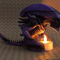 Mô hình Alien - Xenomorph - Vỏ bọc đèn LED Tealight - Thumbnail 6