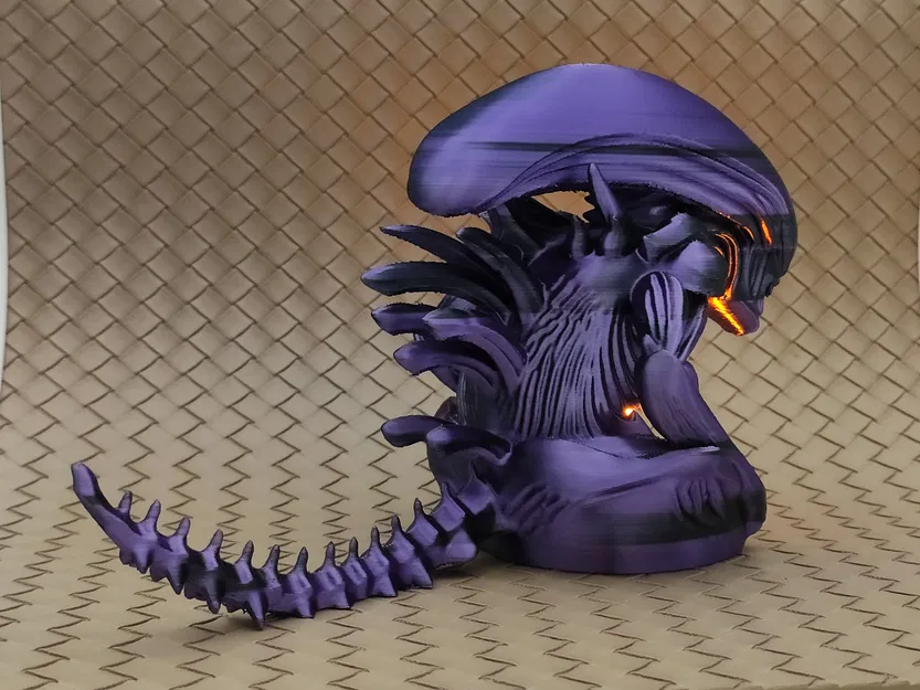 Mô hình Alien - Xenomorph - Vỏ bọc đèn LED Tealight - Image 7