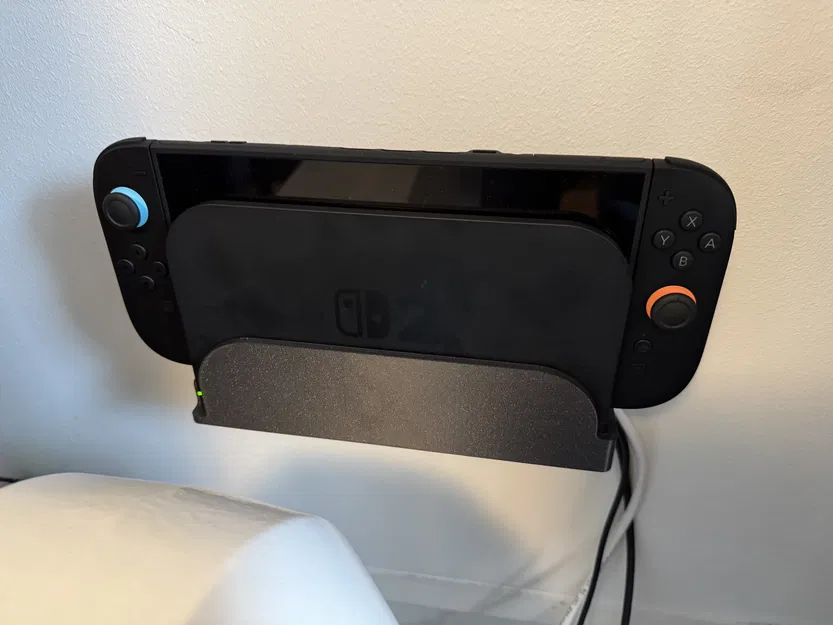 Giá treo tường cho Nintendo Switch 2 Dock - Tiết kiệm diện tích - Image 1