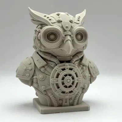 Tượng Cú Steampunk