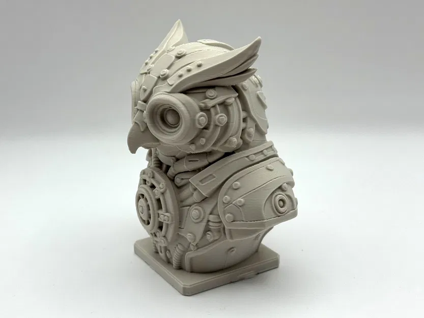 Tượng Cú Steampunk - Image 3