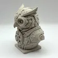 Tượng Cú Steampunk - Thumbnail 3