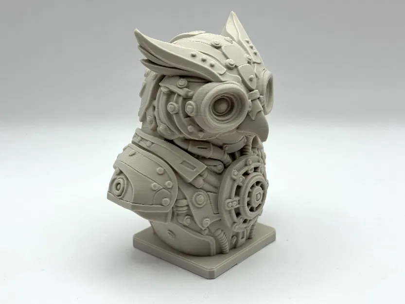 Tượng Cú Steampunk - Image 4