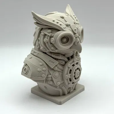 Tượng Cú Steampunk