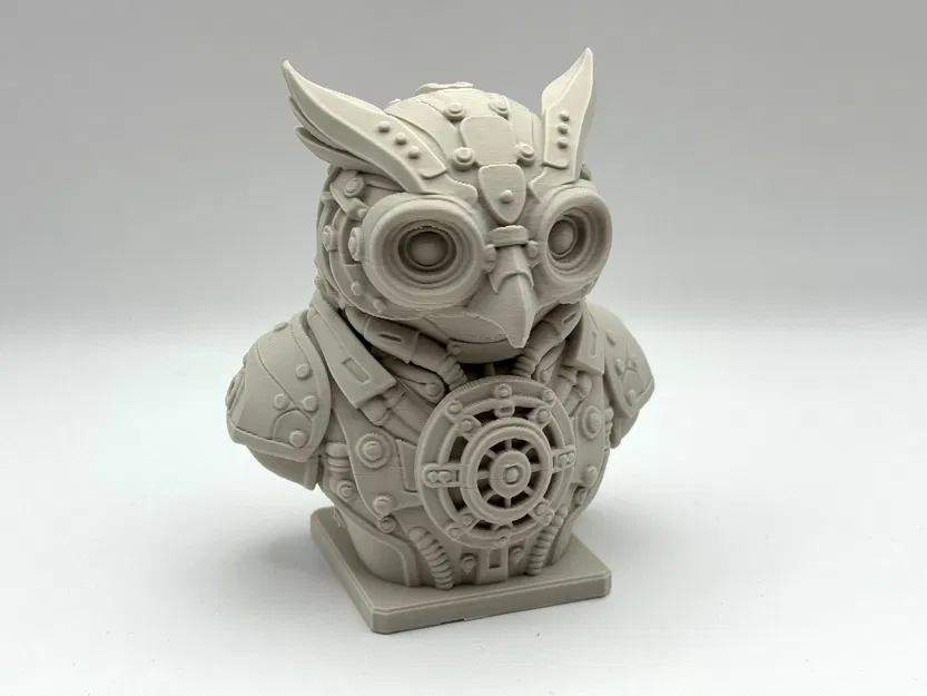 Tượng Cú Steampunk - Image 5