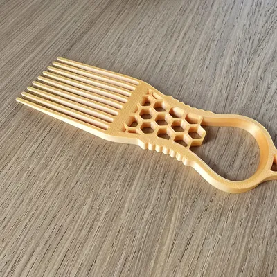 Dụng cụ vệ sinh lược chải tóc 3D thông minh - Nhỏ gọn, tiện lợi