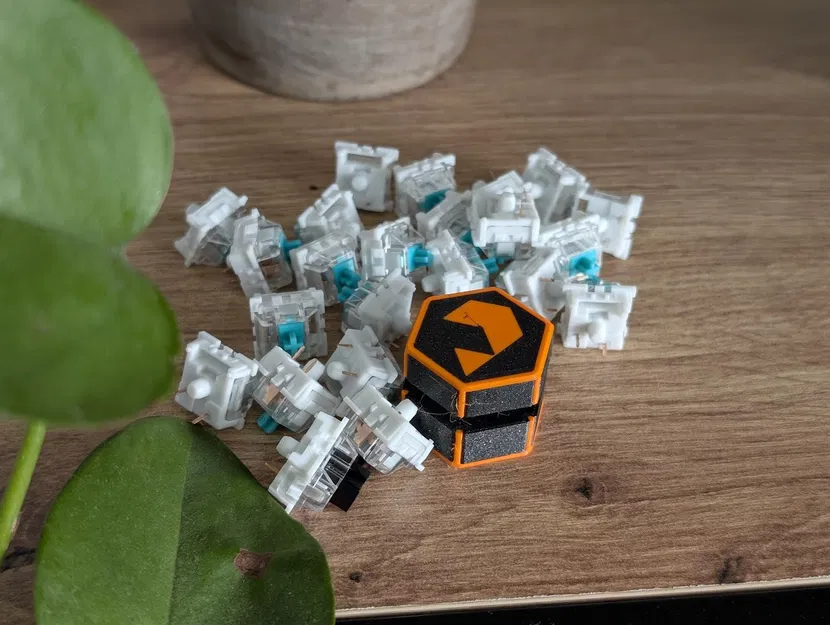 Fidget Clicker 3D In Từ Keyboard Switch Độc Đáo - Image 1