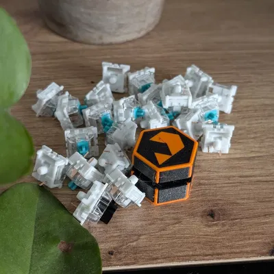 Fidget Clicker 3D In Từ Keyboard Switch Độc Đáo