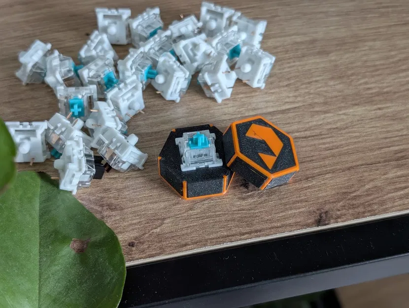 Fidget Clicker 3D In Từ Keyboard Switch Độc Đáo - Image 2