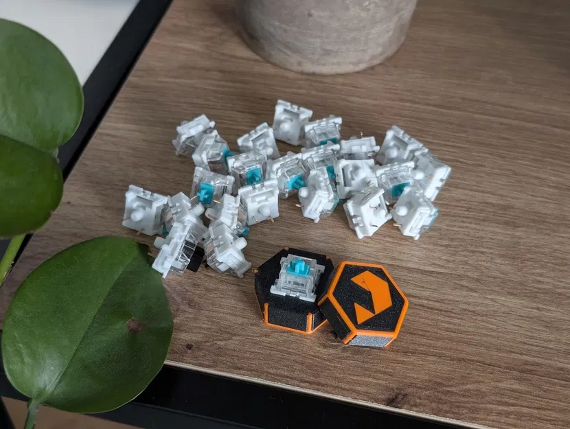 Fidget Clicker 3D In Từ Keyboard Switch Độc Đáo - Image 4