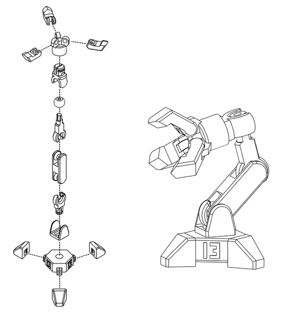 Grabby the Claw - Bài kiểm tra hiệu chuẩn nhanh cho action figure in 3D! - Image 7