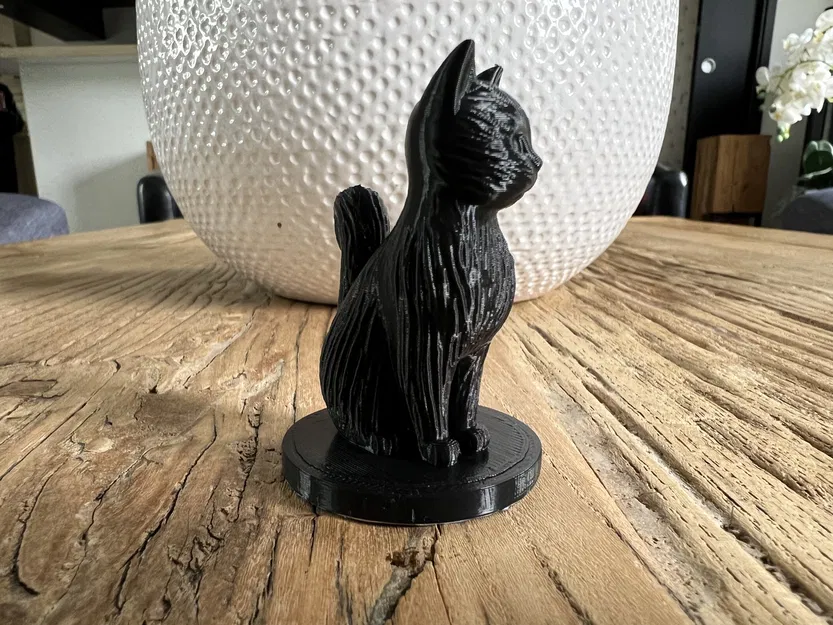 Tác phẩm điêu khắc Mèo ngồi - Image 4