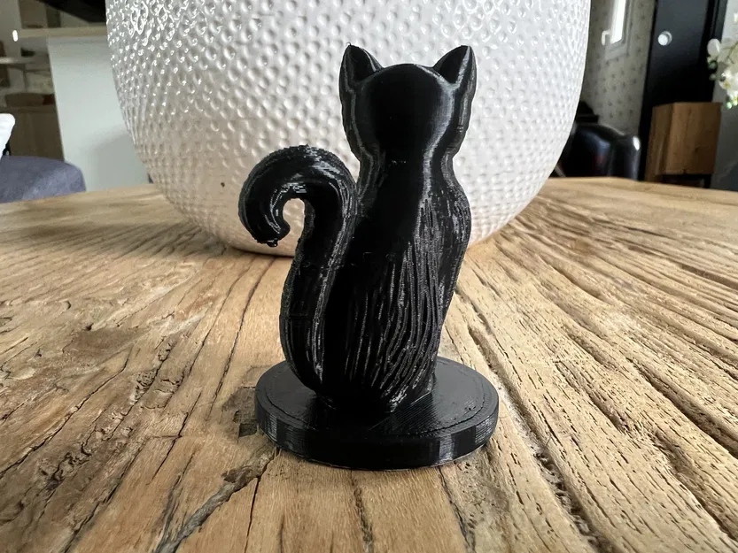 Tác phẩm điêu khắc Mèo ngồi - Image 6