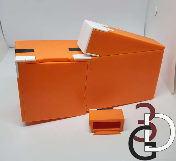 Ống heo Minecraft hình chú cáo (Minecraft Fox Piggy Bank) - Image 6