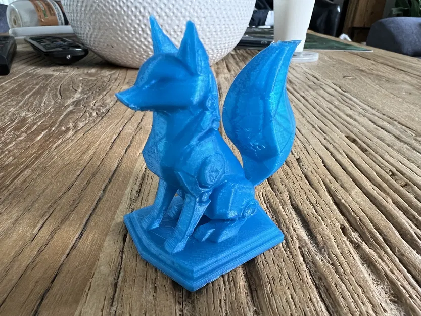 Mô hình Cáo cơ khí tương lai (Futuristic Fox) in 3D độc đáo - Image 4